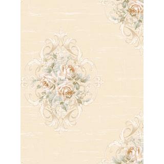 Seabrook Designs CL61408 Claybourne Acrylic Coated  Wallpaper